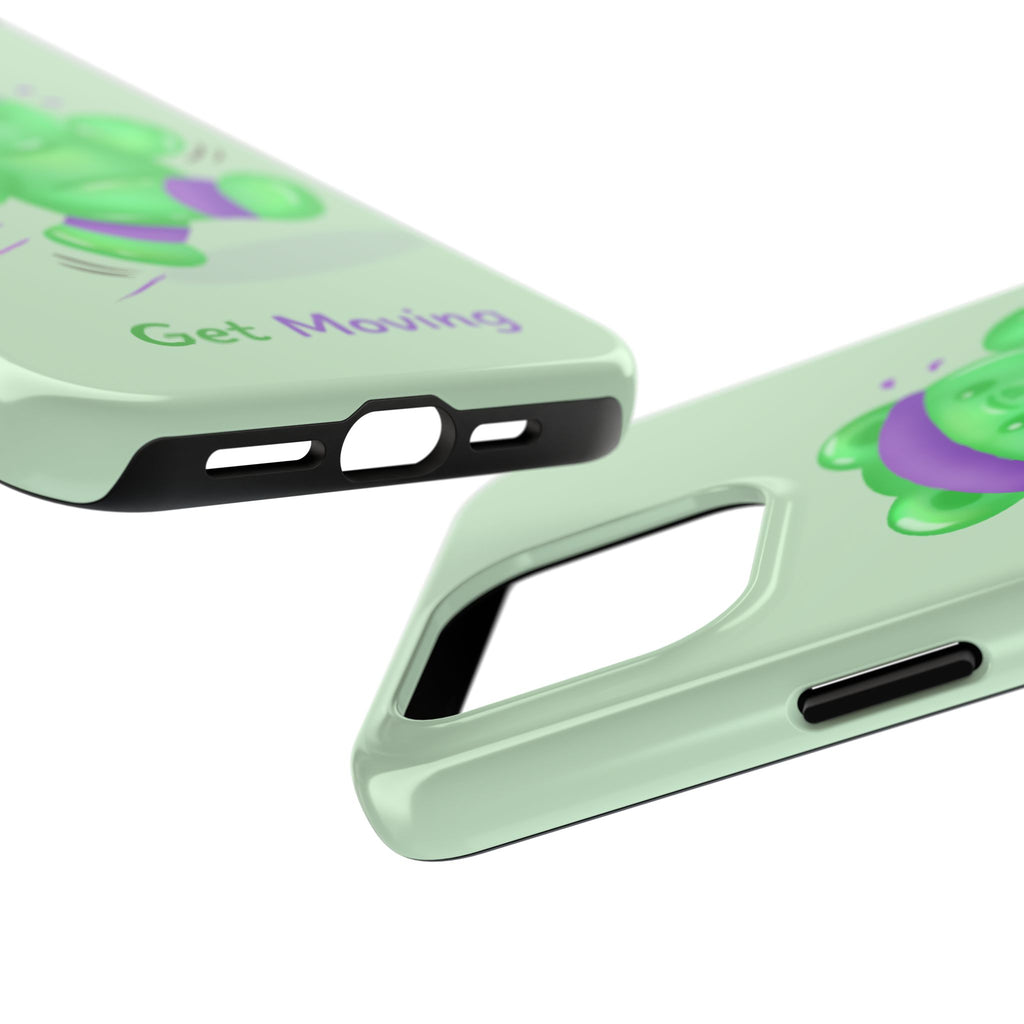 "Get Moving"  Gummy Life Tough iPhone Case
