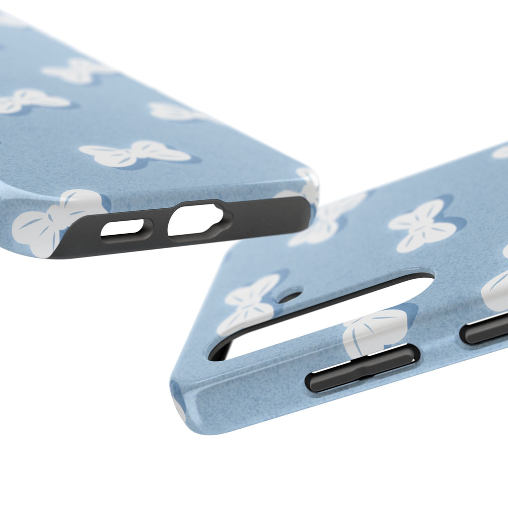 Bow Babe – Soft Sky Blue Tough Samsung Case