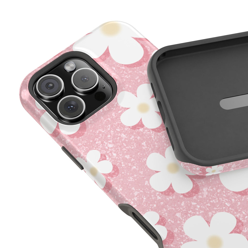Daisy Daydream – Blush Pink MagSafe iPhone Case