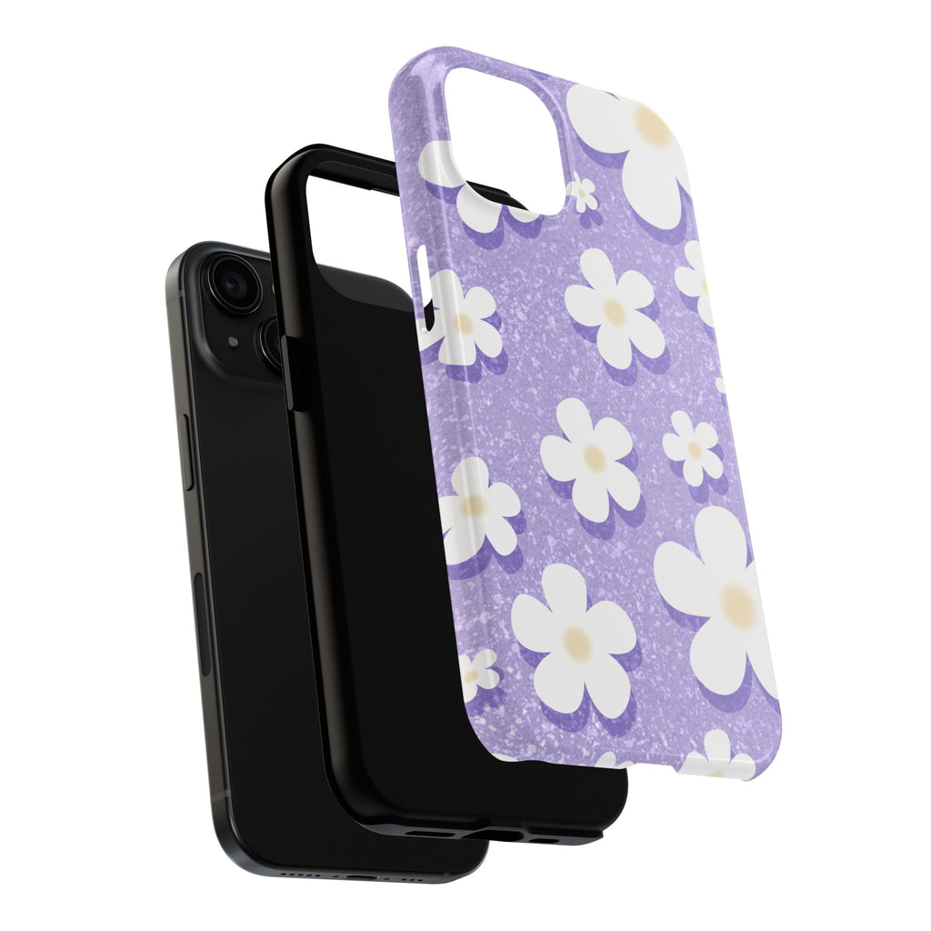 Daisy Daydream – Soft Lilac Tough iPhone Case