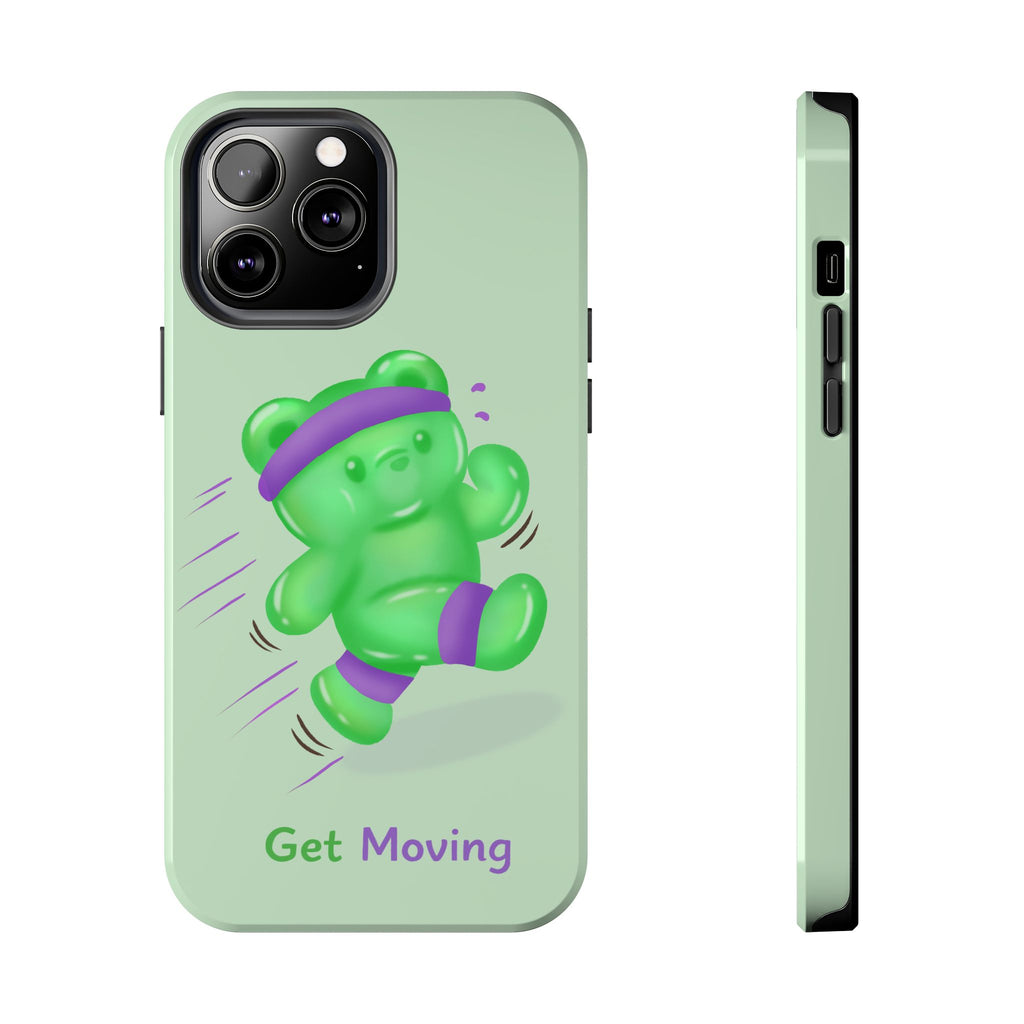 "Get Moving"  Gummy Life Tough iPhone Case