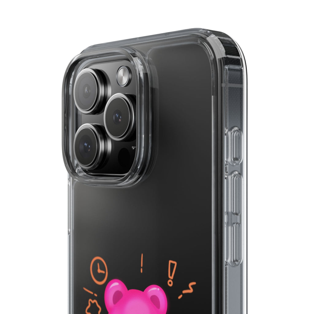 "Overstimulated" Gummy Life Clear iPhone Case