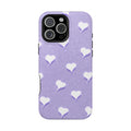 Blush Heart Glow – Soft Lilac MagSafe iPhone Case