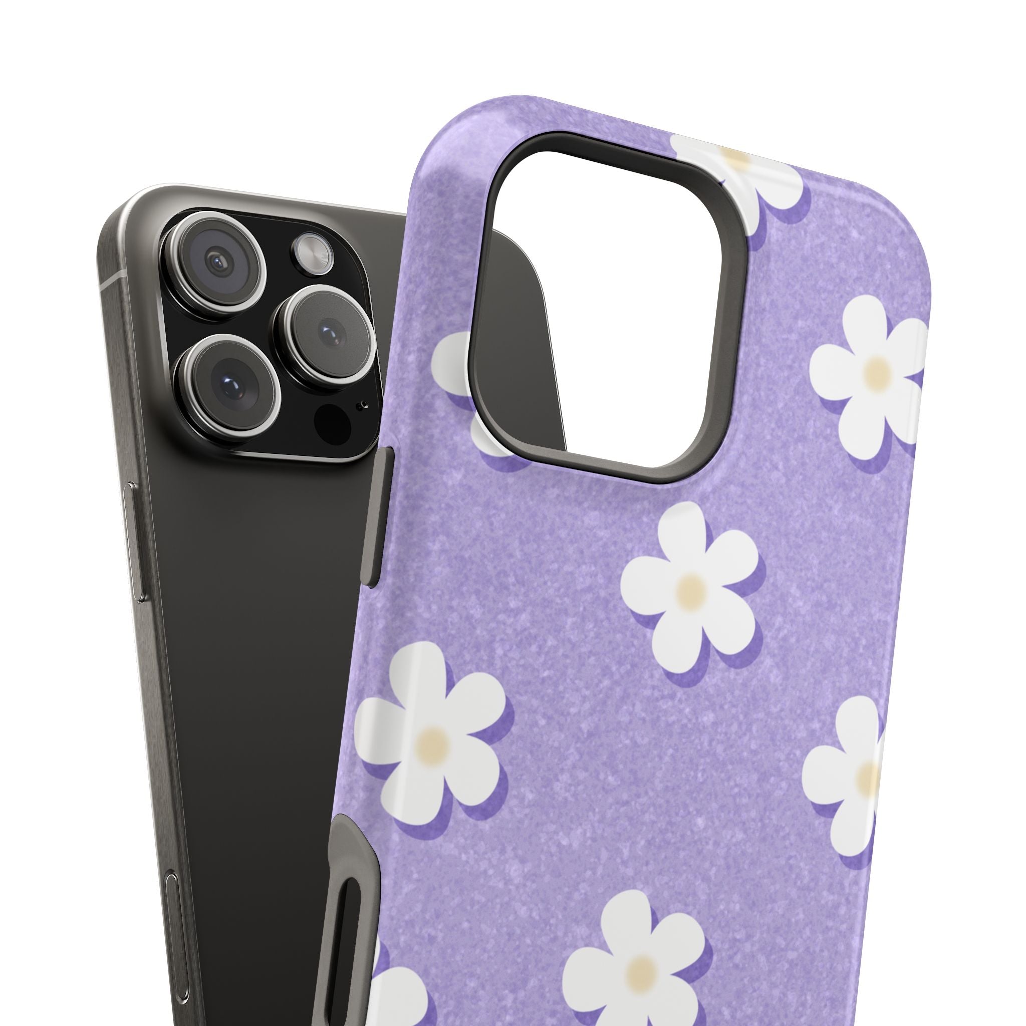 Daisy Daydream – Light Scatter Lavender MagSafe iPhone Case