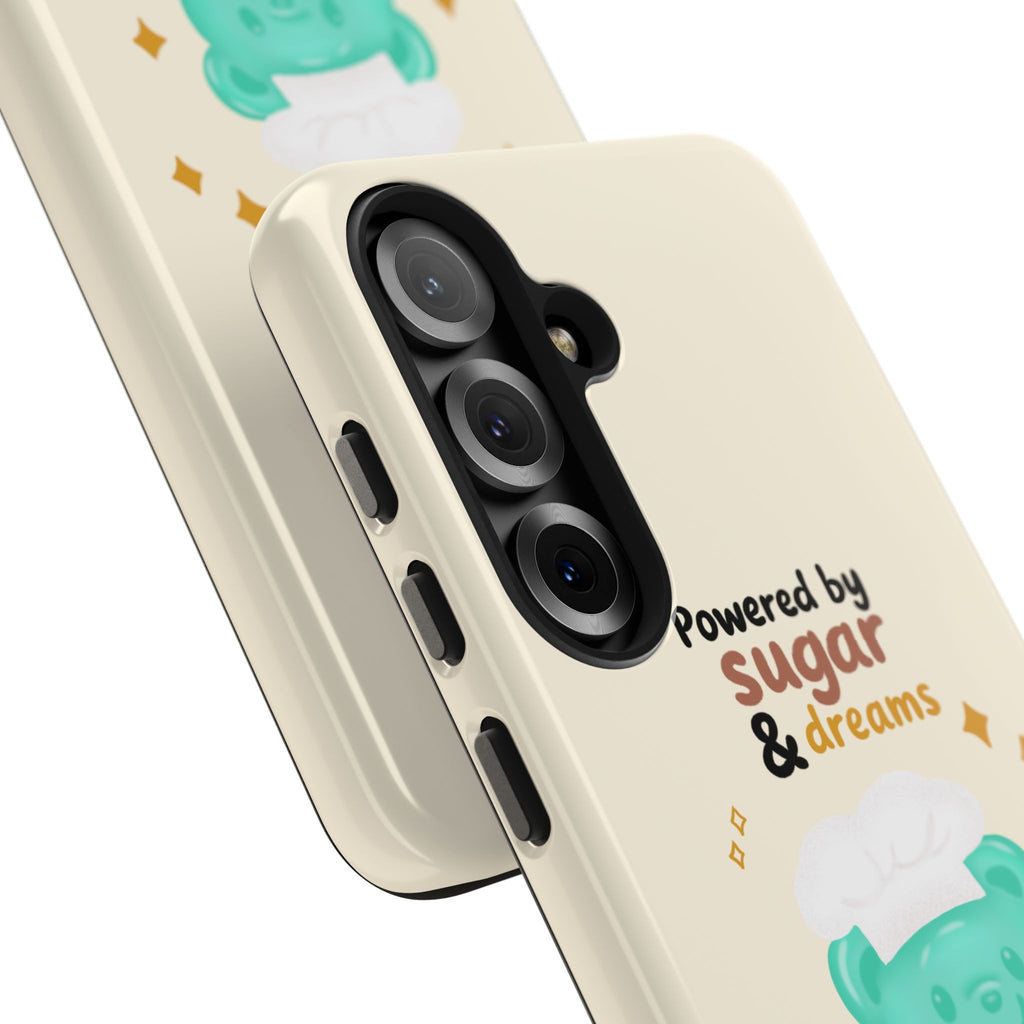 "Powered by Sugar & Dreams"  Gummy Life Tough Samsung Case