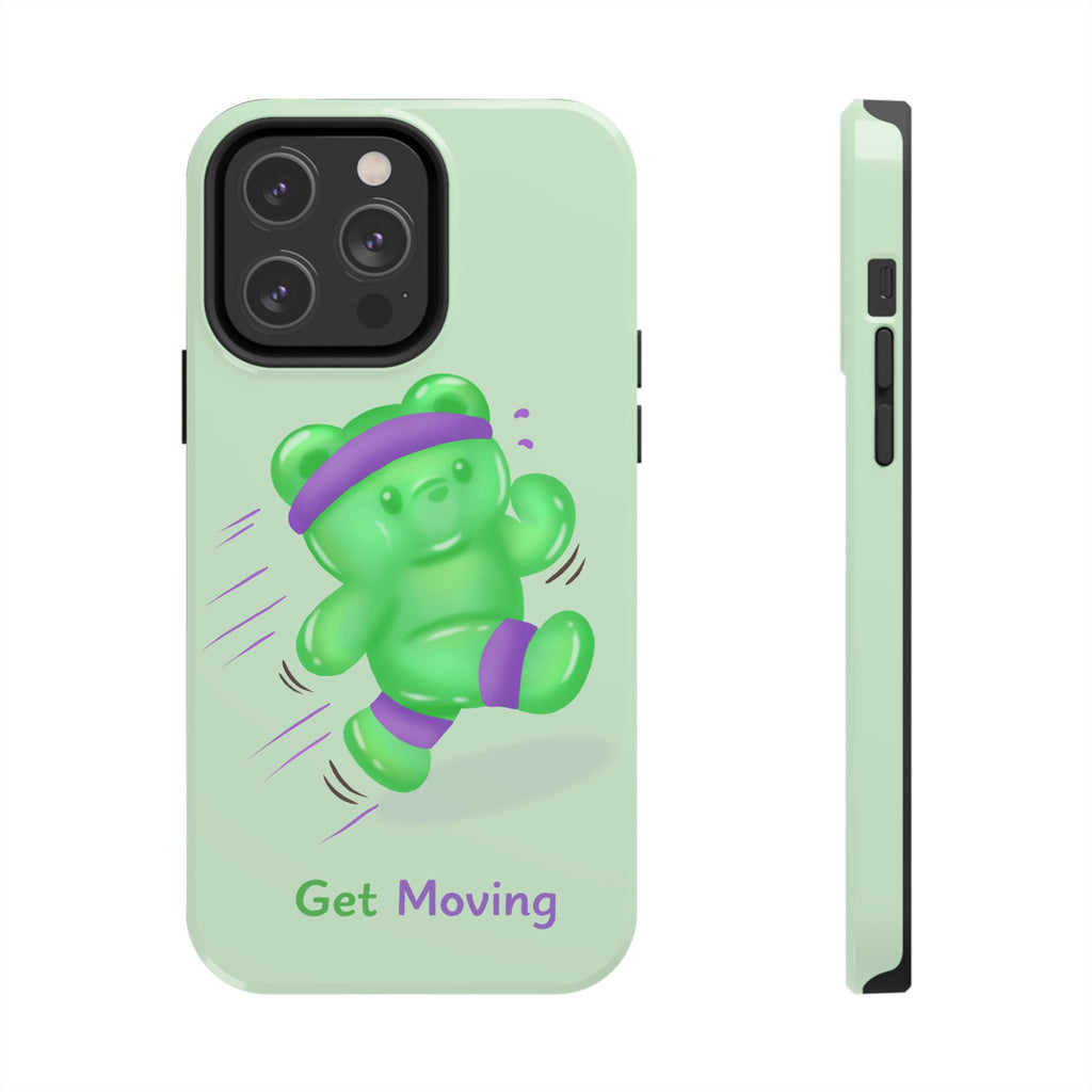 "Get Moving"  Gummy Life Tough iPhone Case