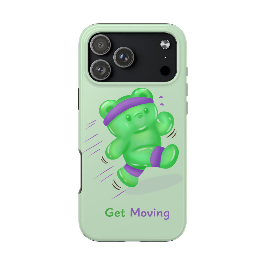 "Get Moving"  Gummy Life Tough iPhone Case