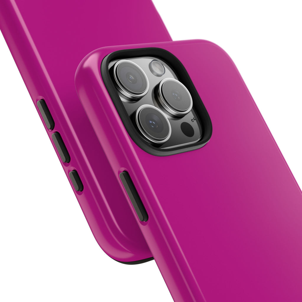 "UNAPOLOGETIC" Fuchsia Power Hues  Tough iPhone Case
