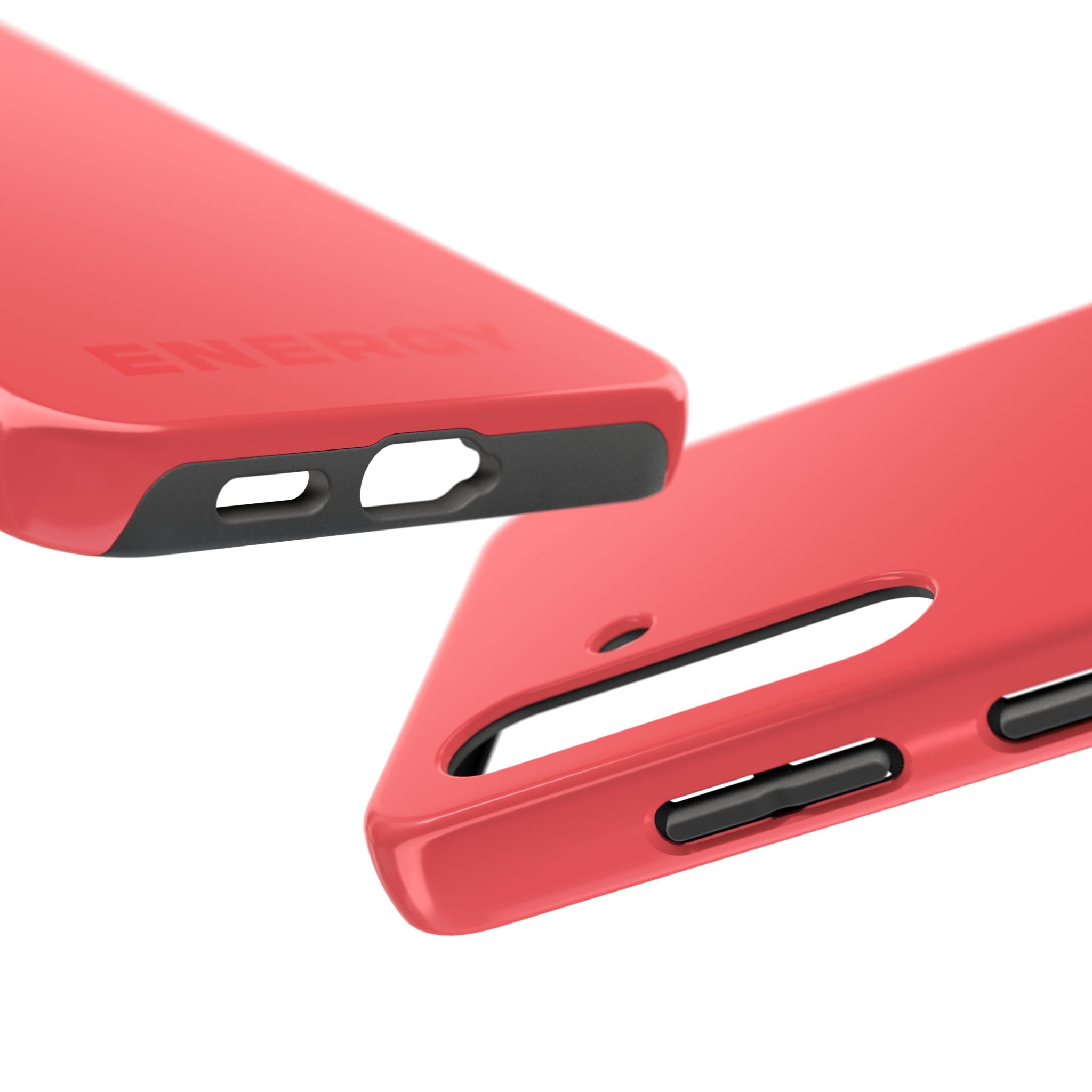 "ENERGY" Hot Coral Power Hues Tough Samsung Case