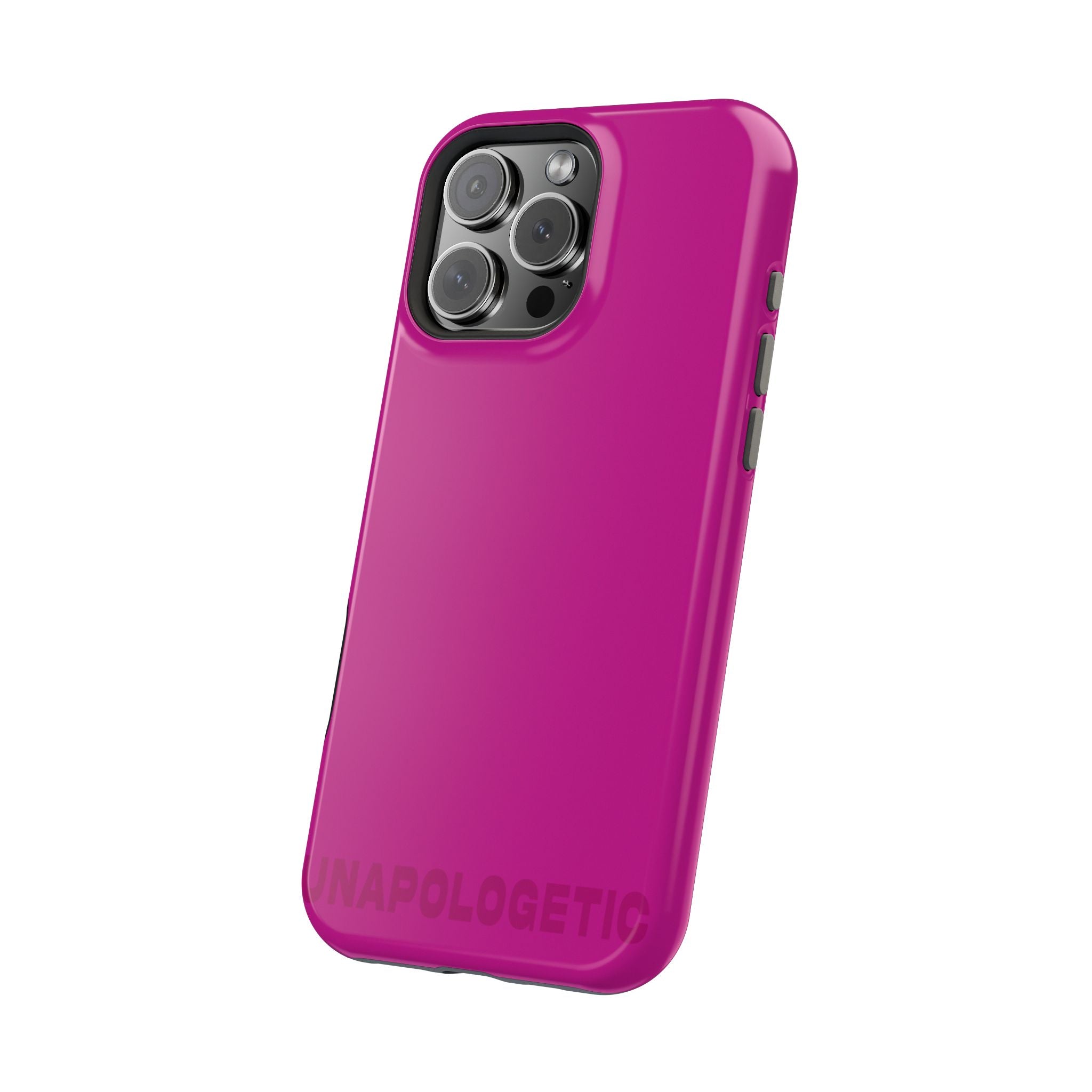 "UNAPOLOGETIC" Fuchsia Power Hues MagSafe iPhone Case