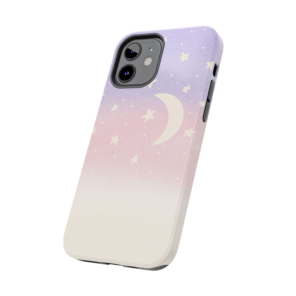 Moonlight Fade Pastel Celestial Tough iPhone Case