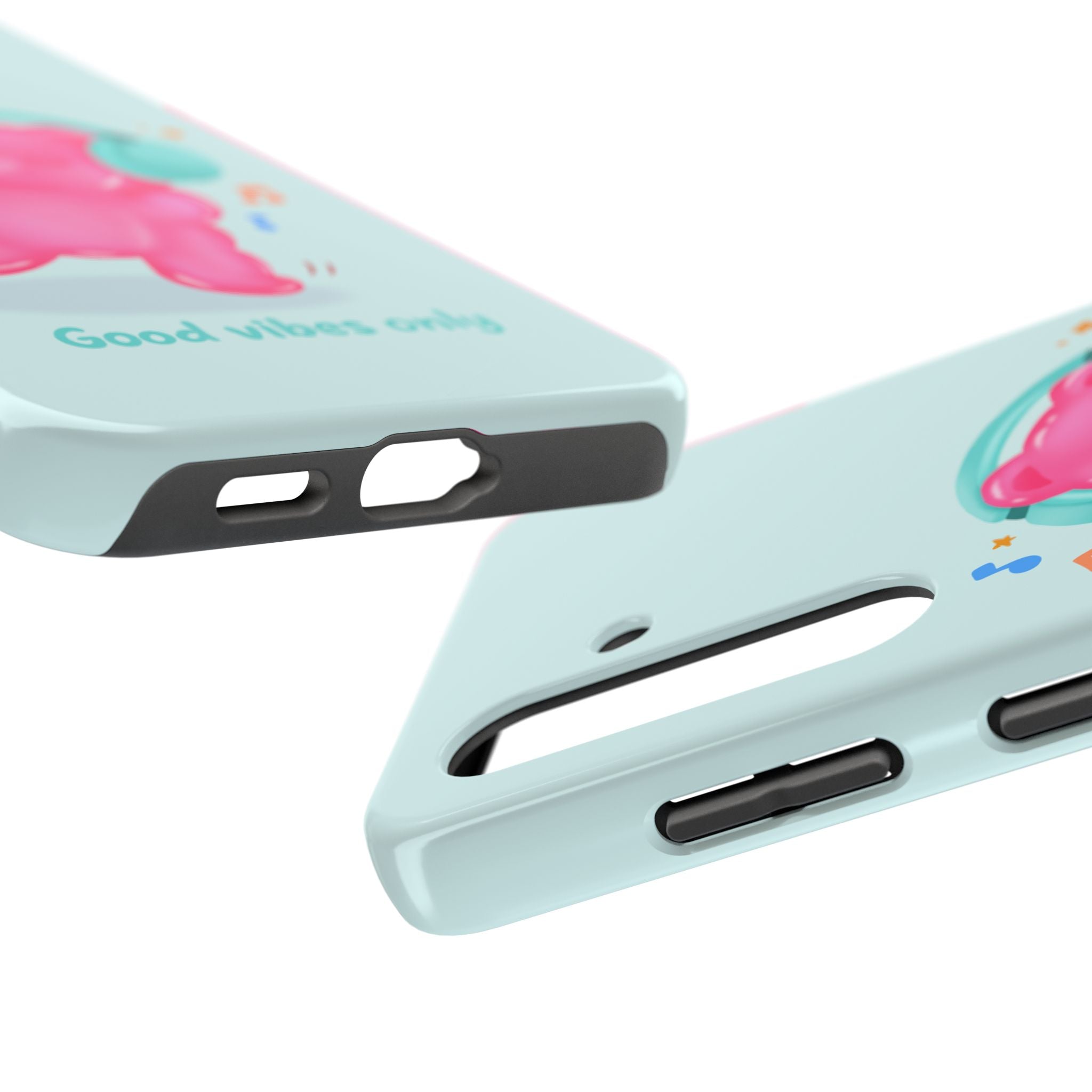 "Good Vibes Only"  Gummy Life Tough Samsung Case