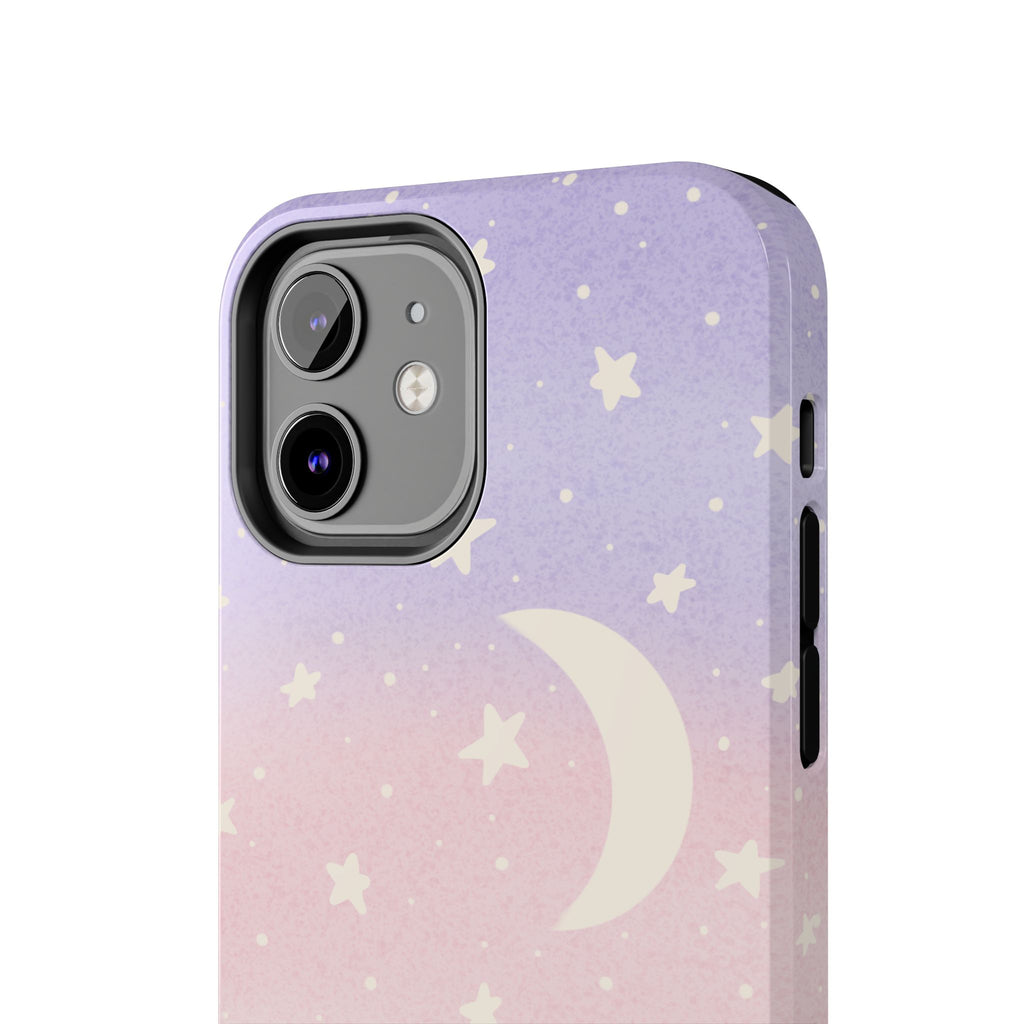 Moonlight Fade Pastel Celestial Tough iPhone Case