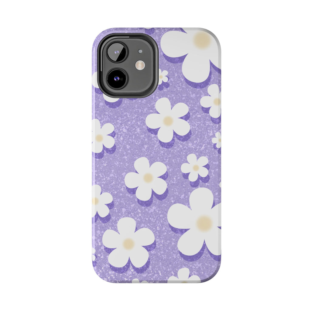 Daisy Daydream – Soft Lilac Tough iPhone Case