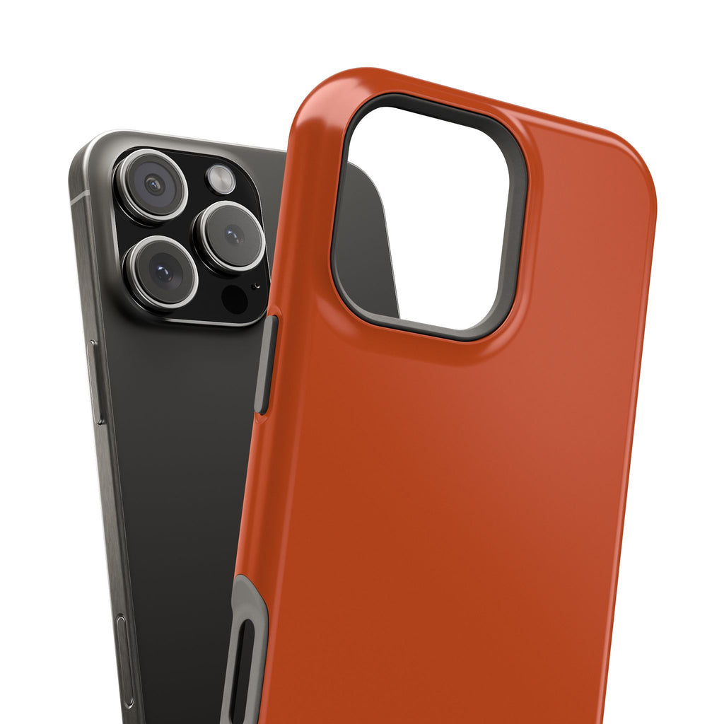 "STEADY" Burnt Orange Power Hues  MagSafe iPhone Case