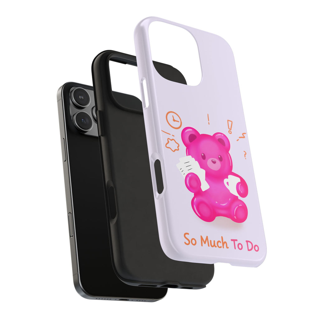 "Overstimulated" Gummy Life Tough iPhone Case