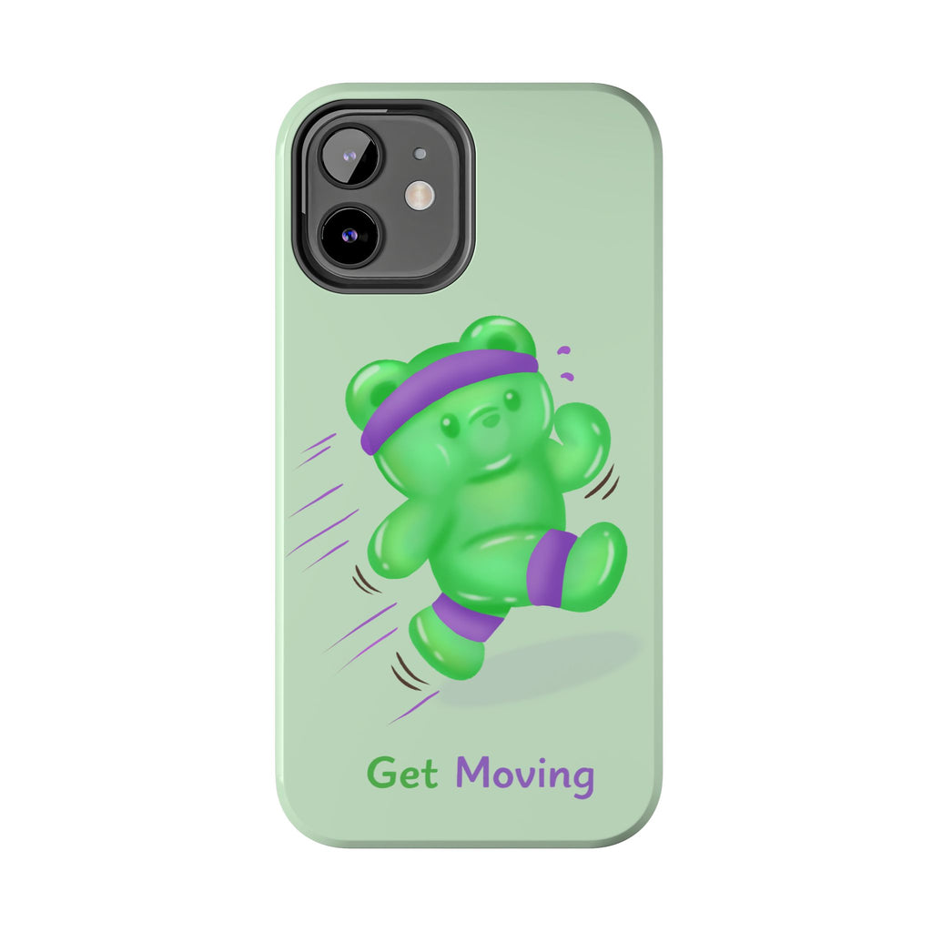"Get Moving"  Gummy Life Tough iPhone Case