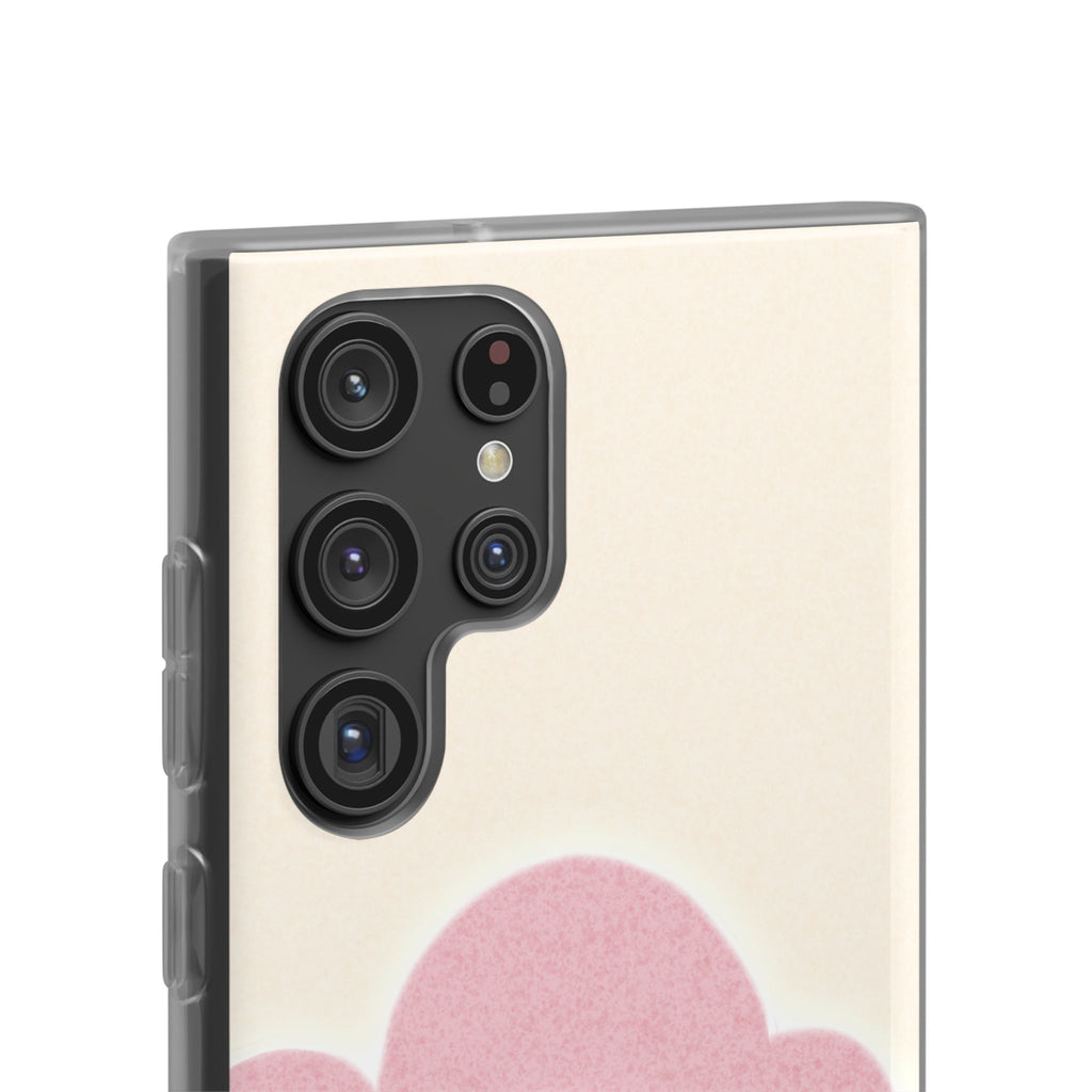 Cloud Aura Pastel Samsung Case — Lavender Crescent Stars Slim Protective Case