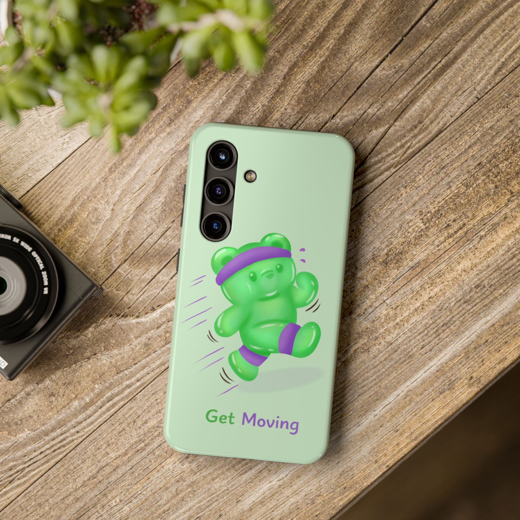 "Get Moving"  Gummy Life Tough Samsung Case