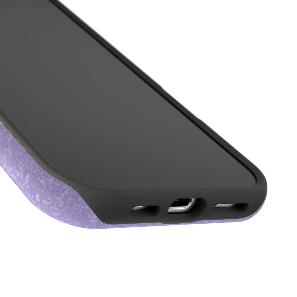 Butterfly Whisper – Lavender MagSafe iPhone Case