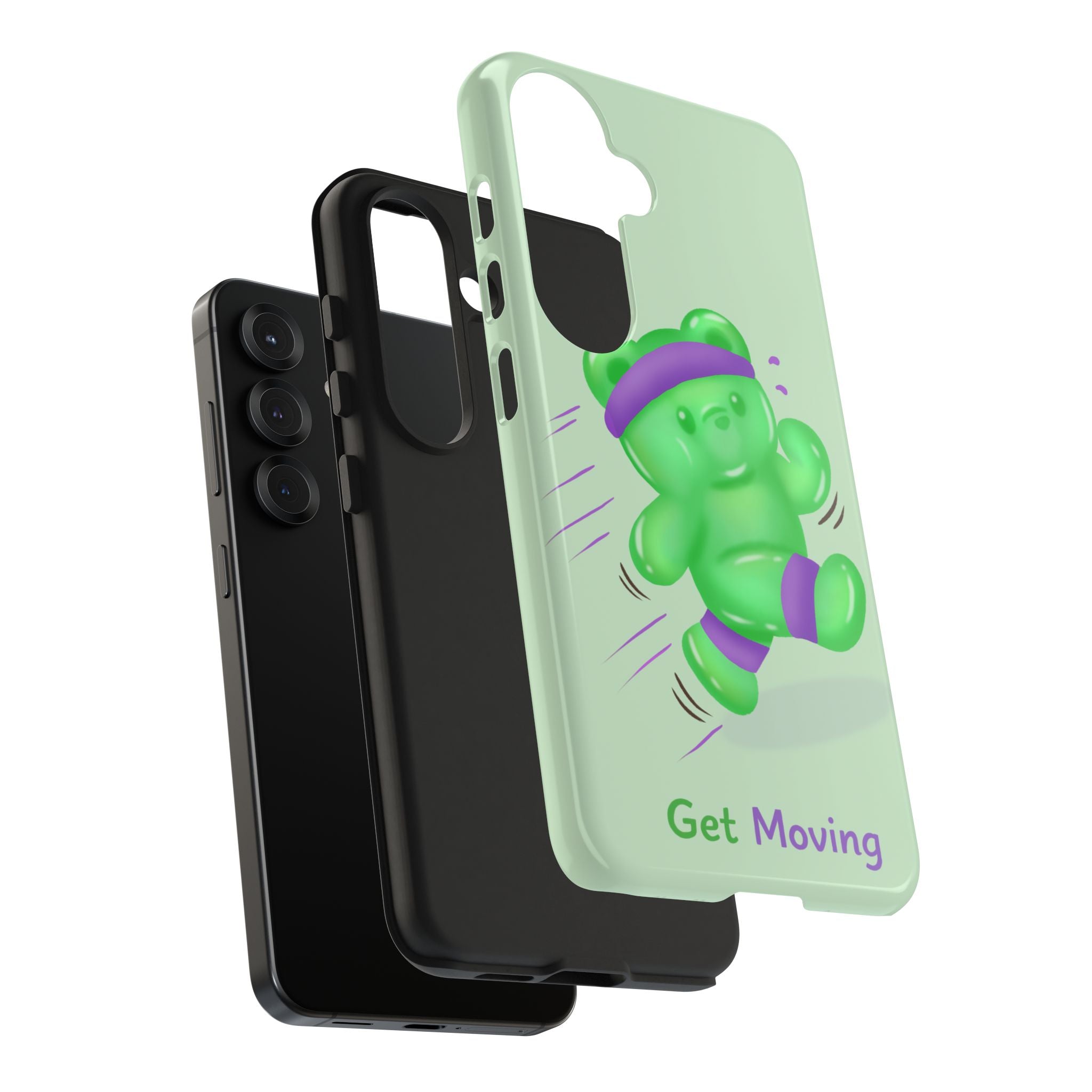 "Get Moving"  Gummy Life Tough Samsung Case
