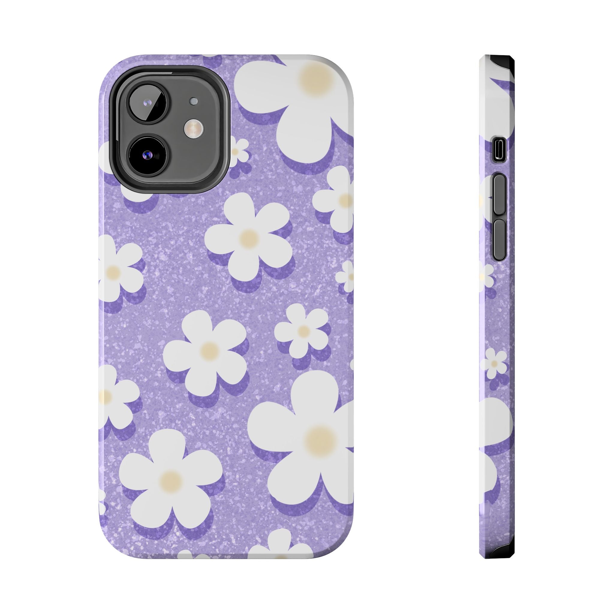 Daisy Daydream – Soft Lilac Tough iPhone Case