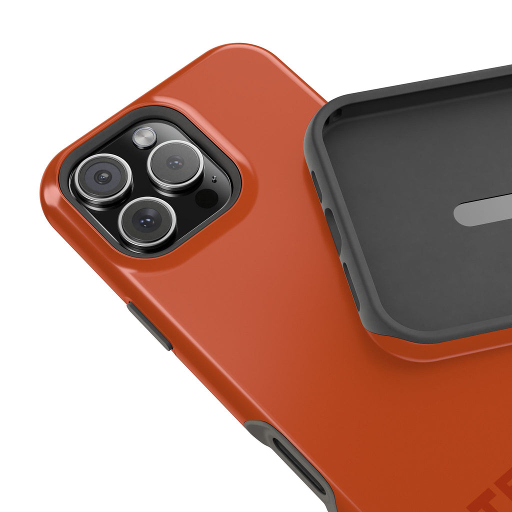 "STEADY" Burnt Orange Power Hues  MagSafe iPhone Case