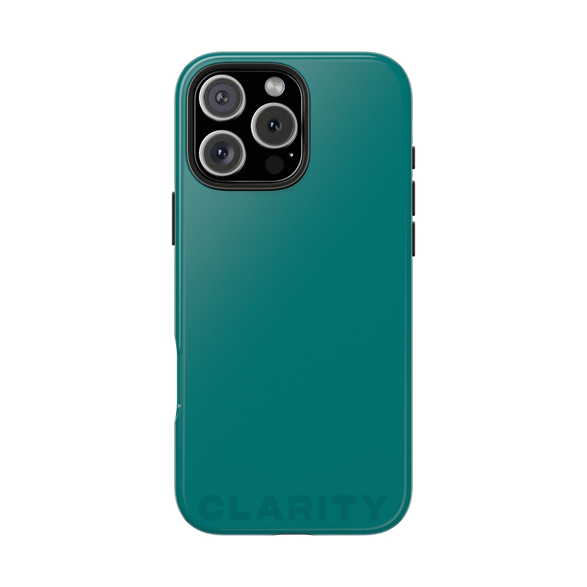 "CLARITY" Teal Power Hues  Tough iPhone Case