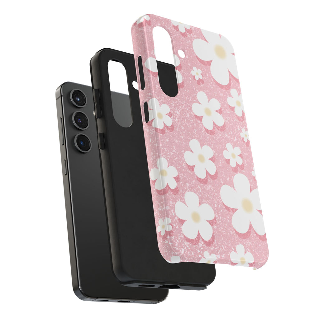Daisy Daydream – Blush Pink Tough Samsung Case