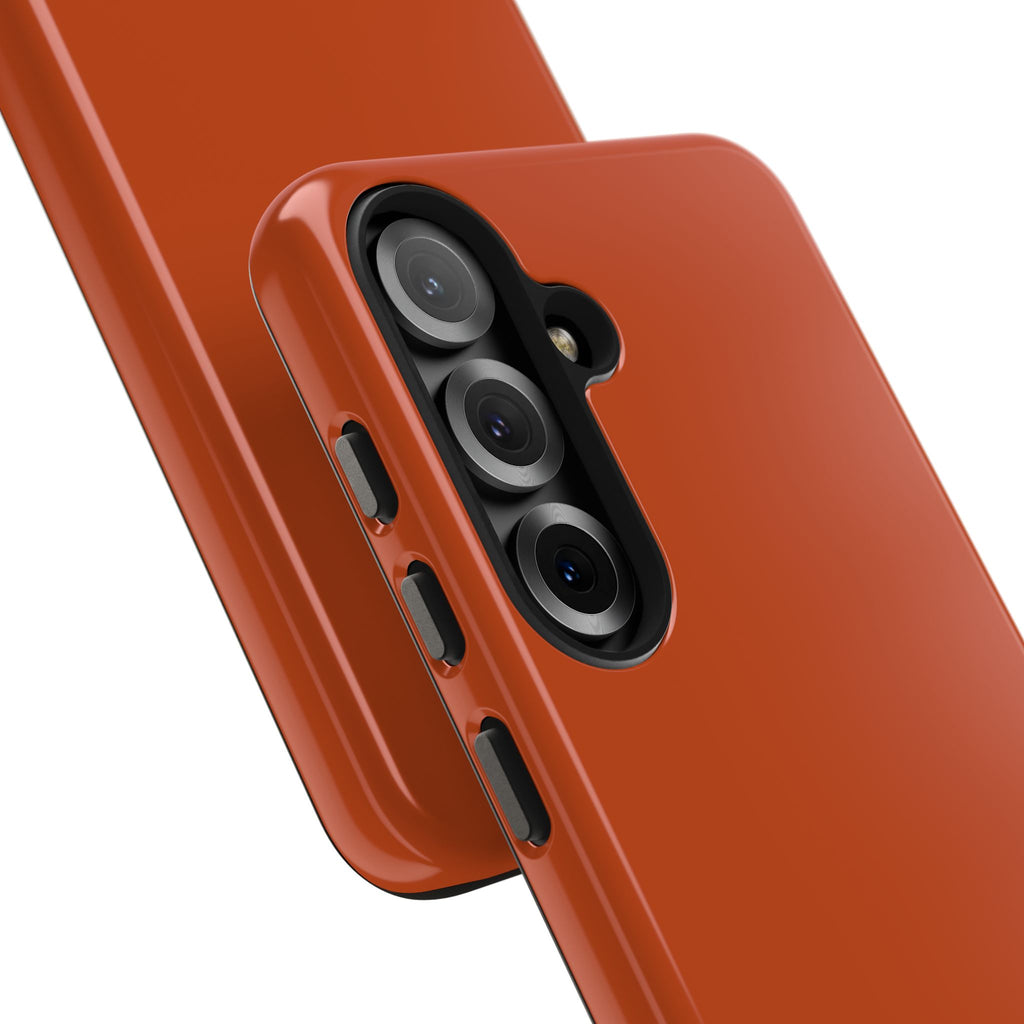 "STEADY" Burnt Orange Power Hues Tough Samsung Case