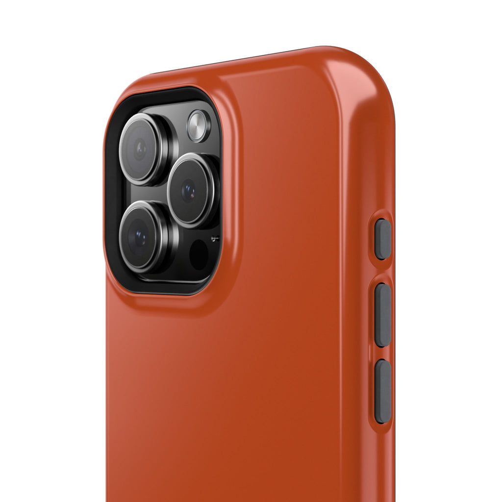 "STEADY" Burnt Orange Power Hues  MagSafe iPhone Case