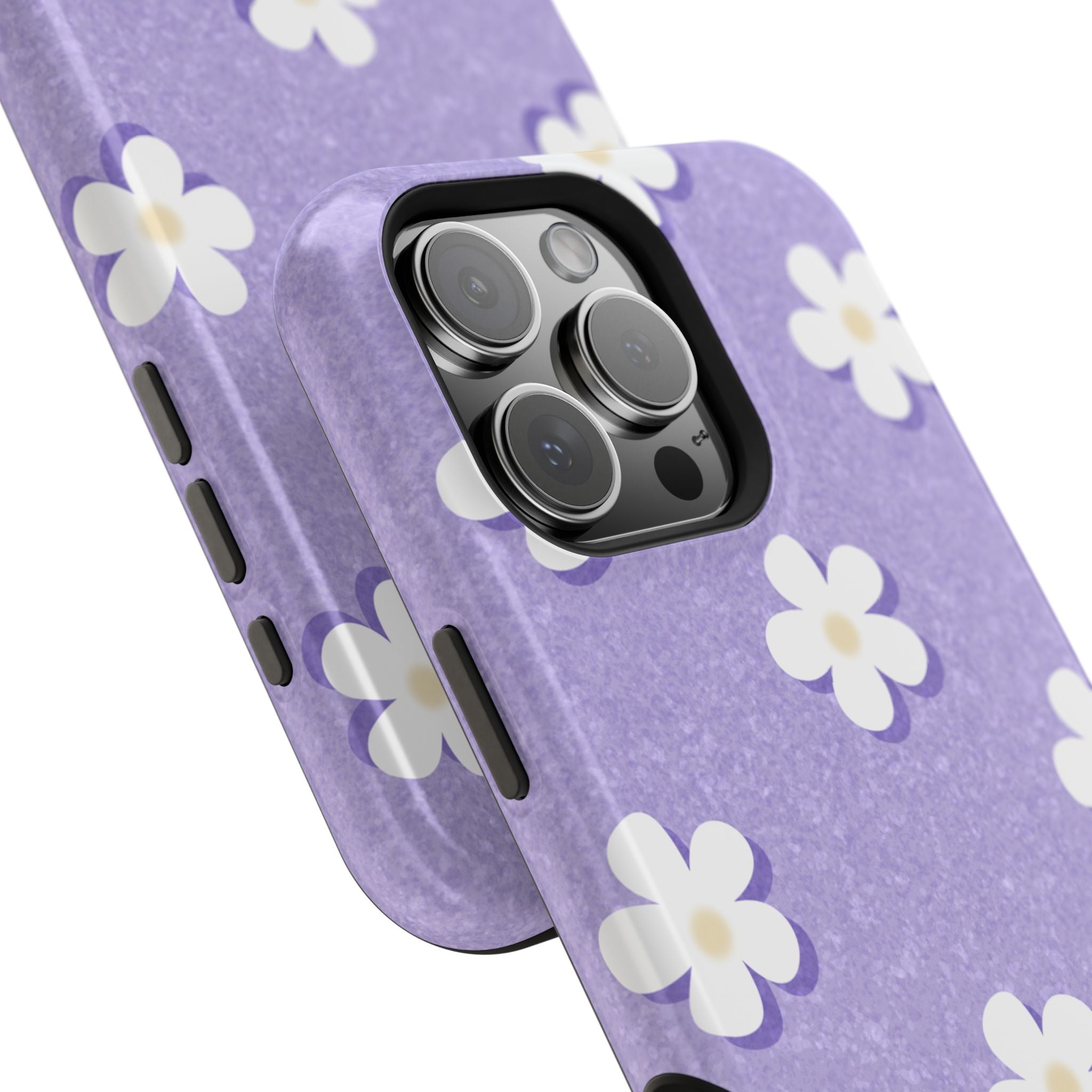 Daisy Daydream – Light Scatter Lavender MagSafe iPhone Case