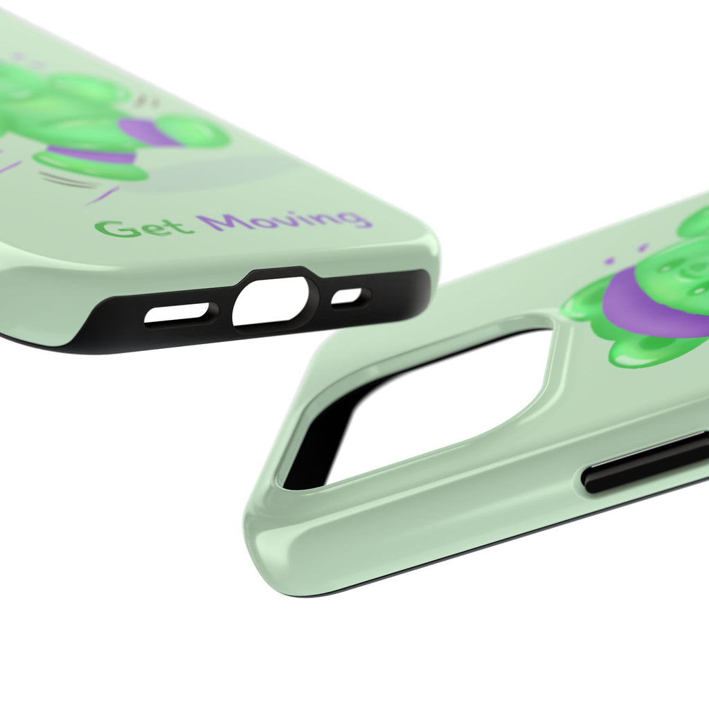 "Get Moving"  Gummy Life Tough iPhone Case