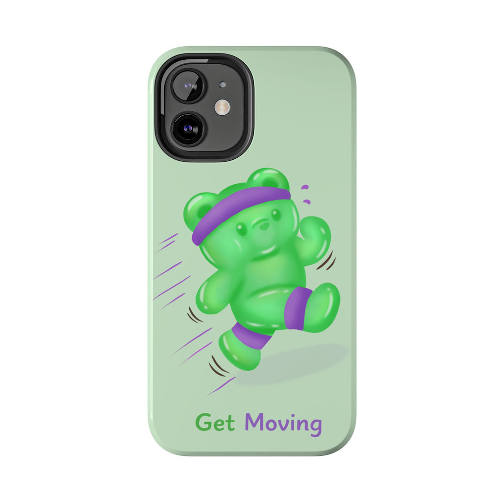 "Get Moving"  Gummy Life Tough iPhone Case
