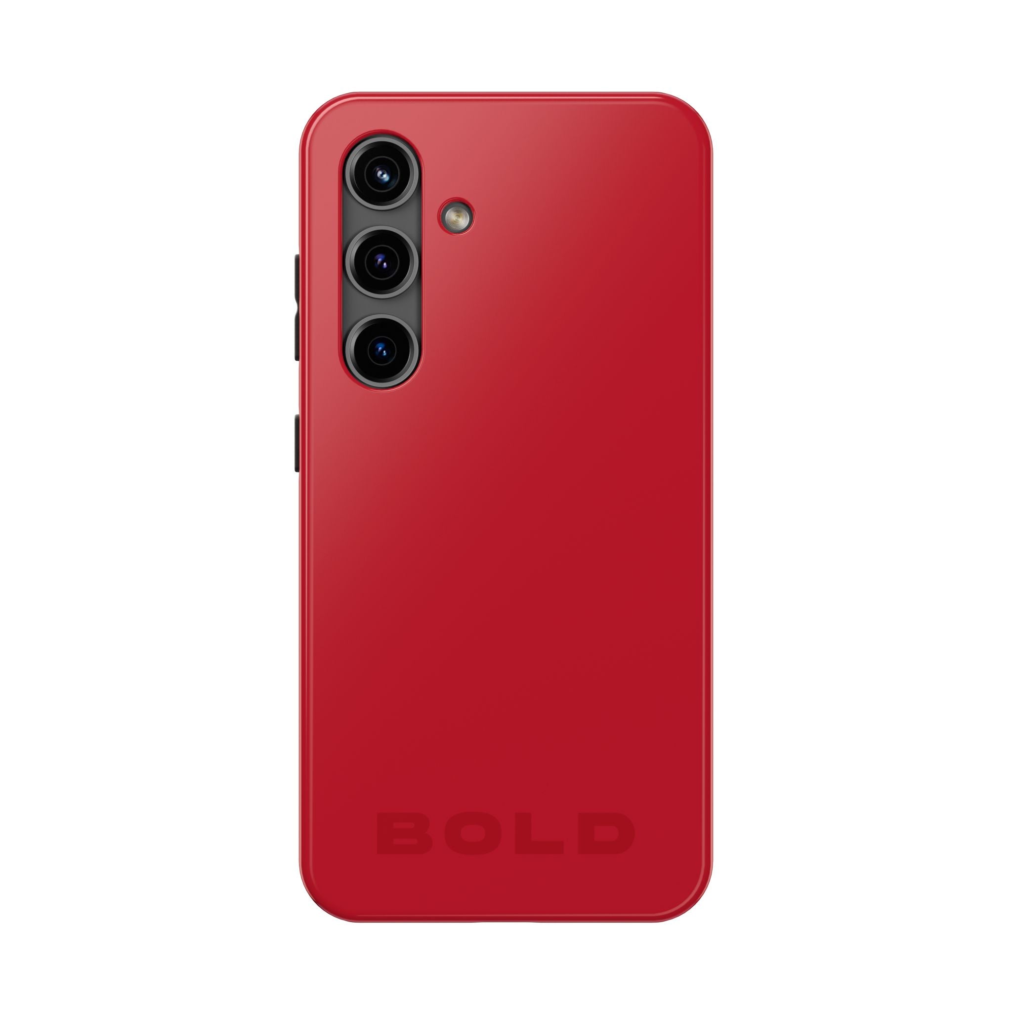 "BOLD" Red Power Hues Tough Samsung Case