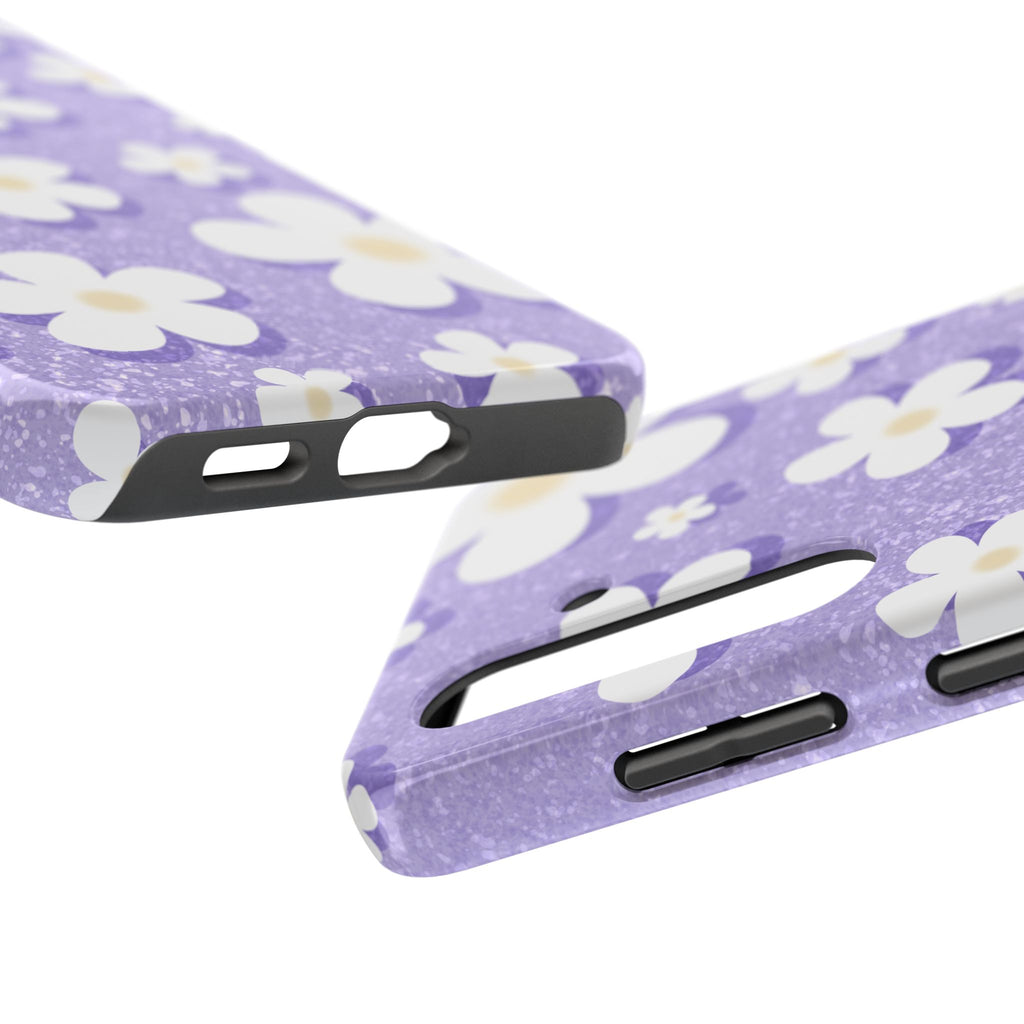 Daisy Daydream – Soft Lilac Tough Samsung Case