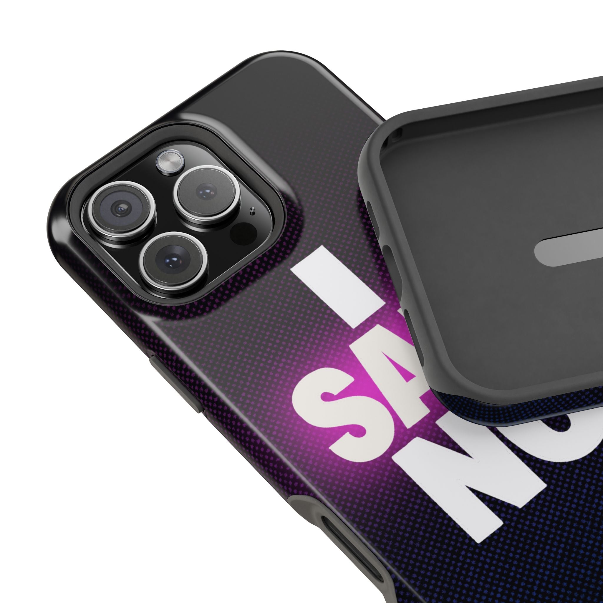 "I SAID NO" Bold Type MagSafe iPhone Case