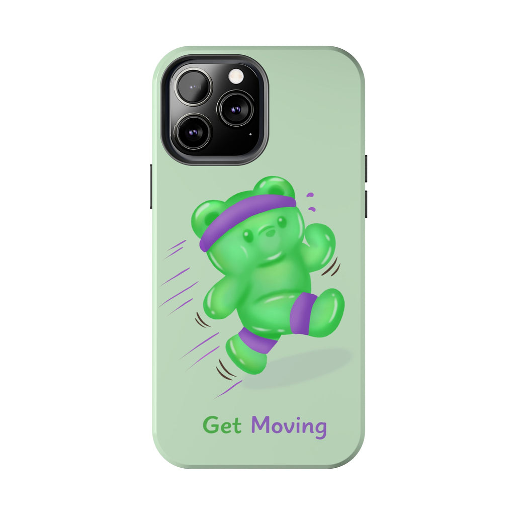 "Get Moving"  Gummy Life Tough iPhone Case