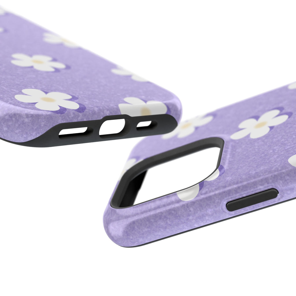 Daisy Daydream – Light Scatter Lavender MagSafe iPhone Case