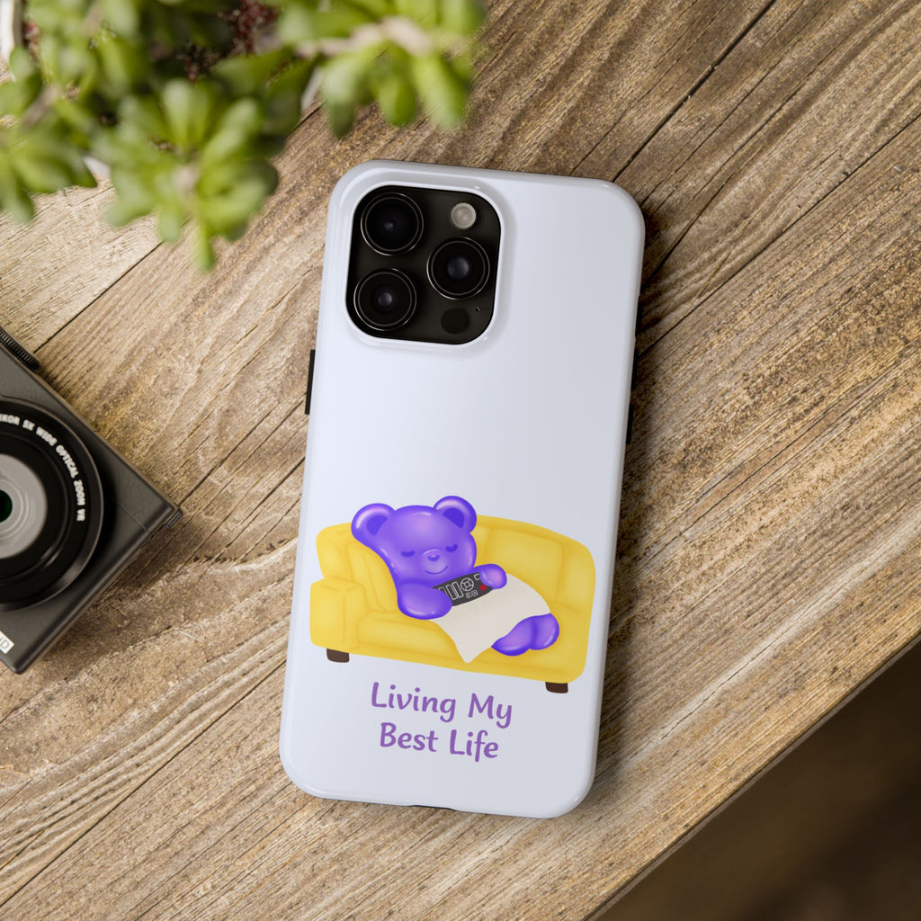 "Living My Best Life" Gummy Life Tough iPhone Case