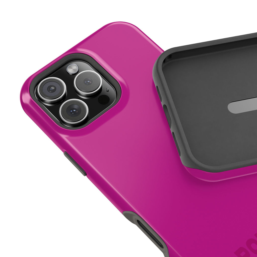 "UNAPOLOGETIC" Fuchsia Power Hues MagSafe iPhone Case