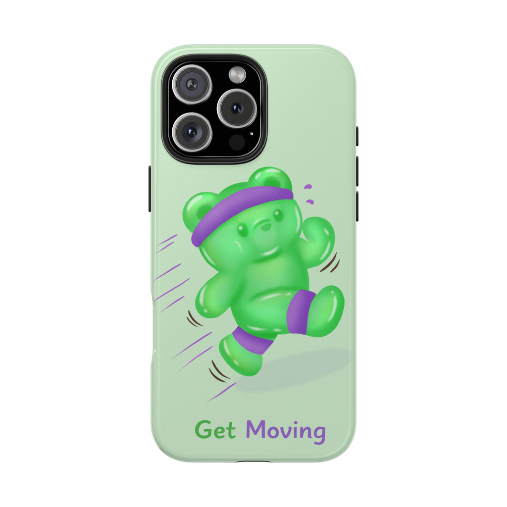"Get Moving"  Gummy Life Tough iPhone Case