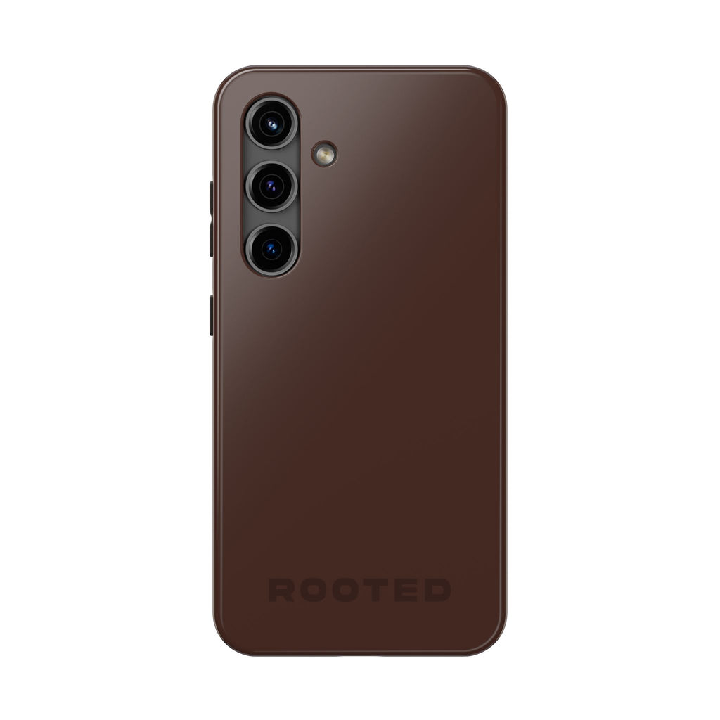 "ROOTED" Chocolate Luxe Power Hues Tough Samsung Case