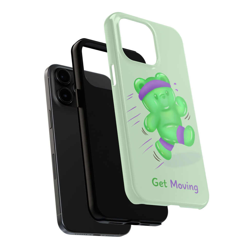 "Get Moving"  Gummy Life Tough iPhone Case