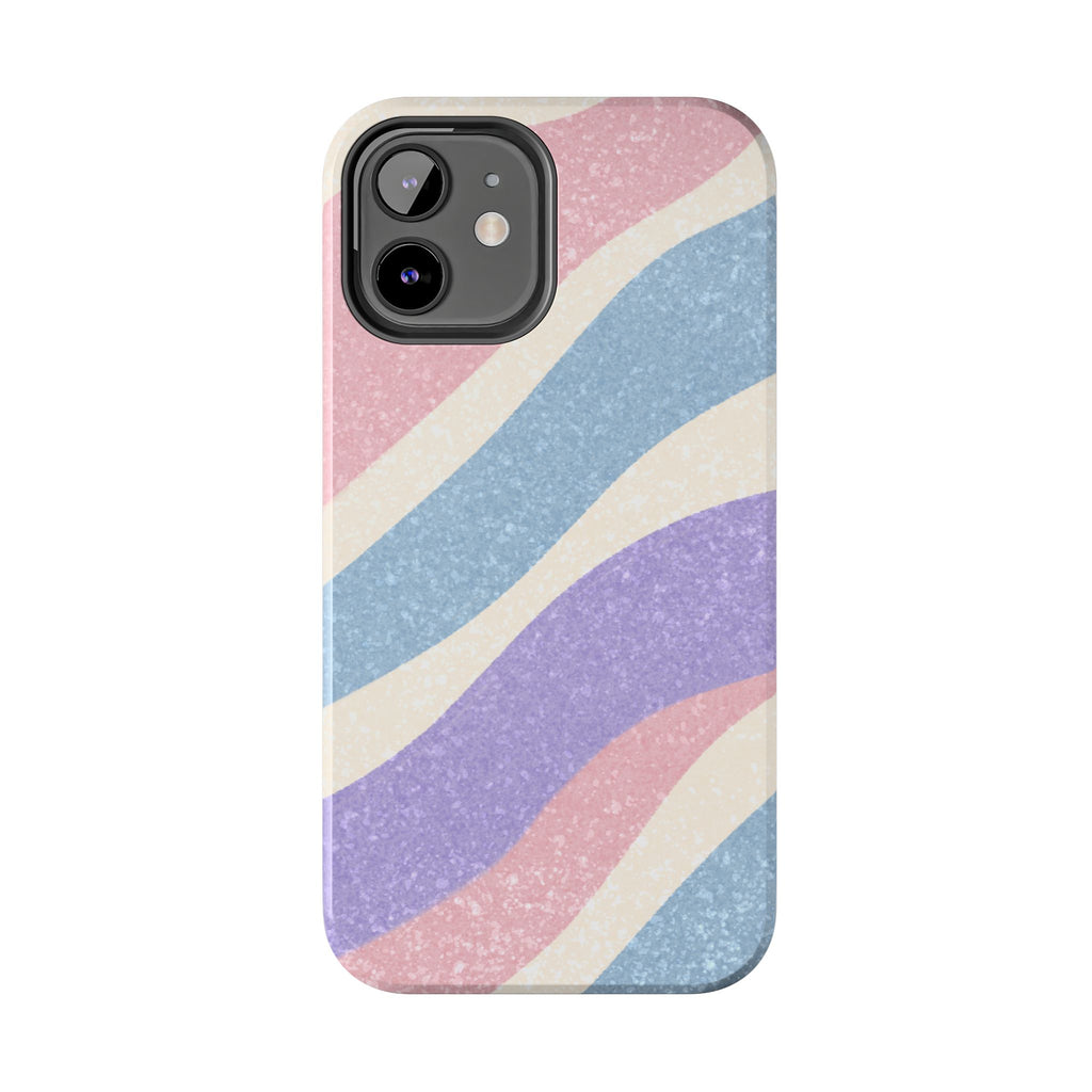 Marshmallow Swirl Tough iPhone Case