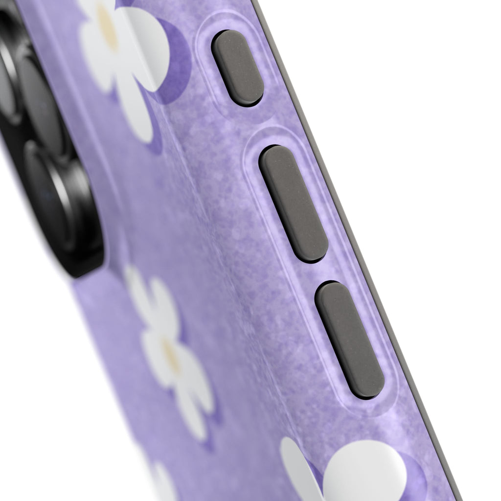 Daisy Daydream – Light Scatter Lavender MagSafe iPhone Case