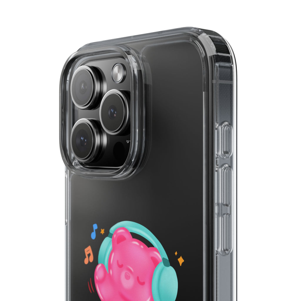 "Good Vibes Only" Gummy Life Clear Phone Case