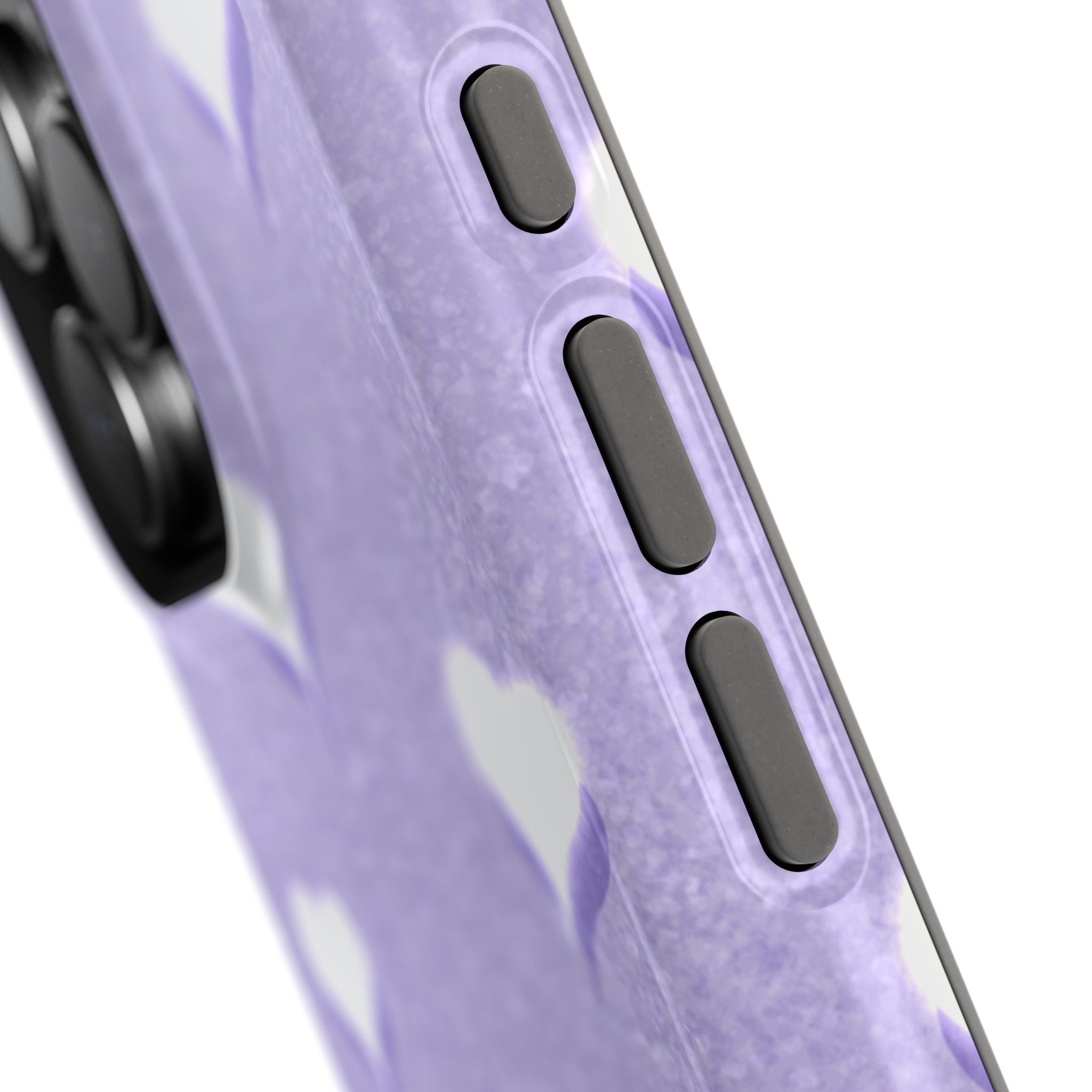 Blush Heart Glow – Soft Lilac MagSafe iPhone Case