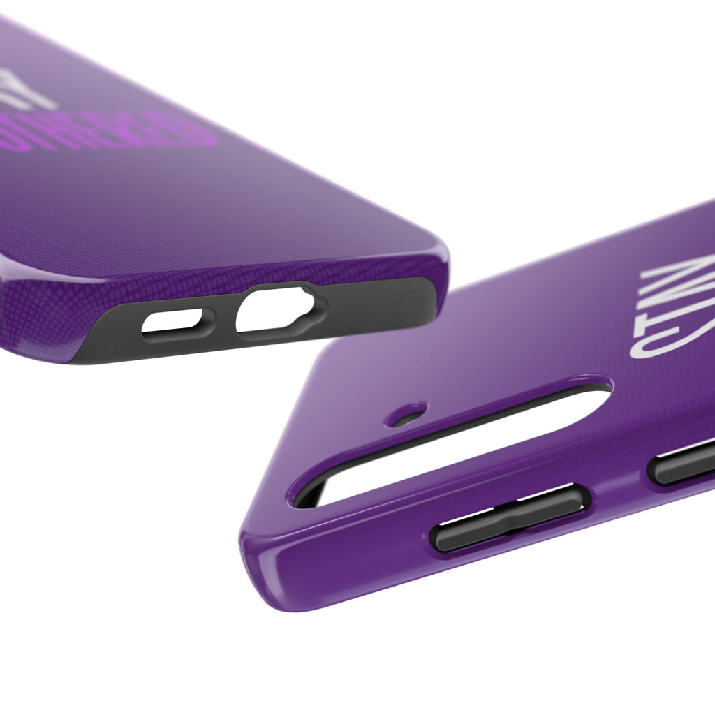 "STAY UNBOTHERED" Bold Type Tough Samsung Case