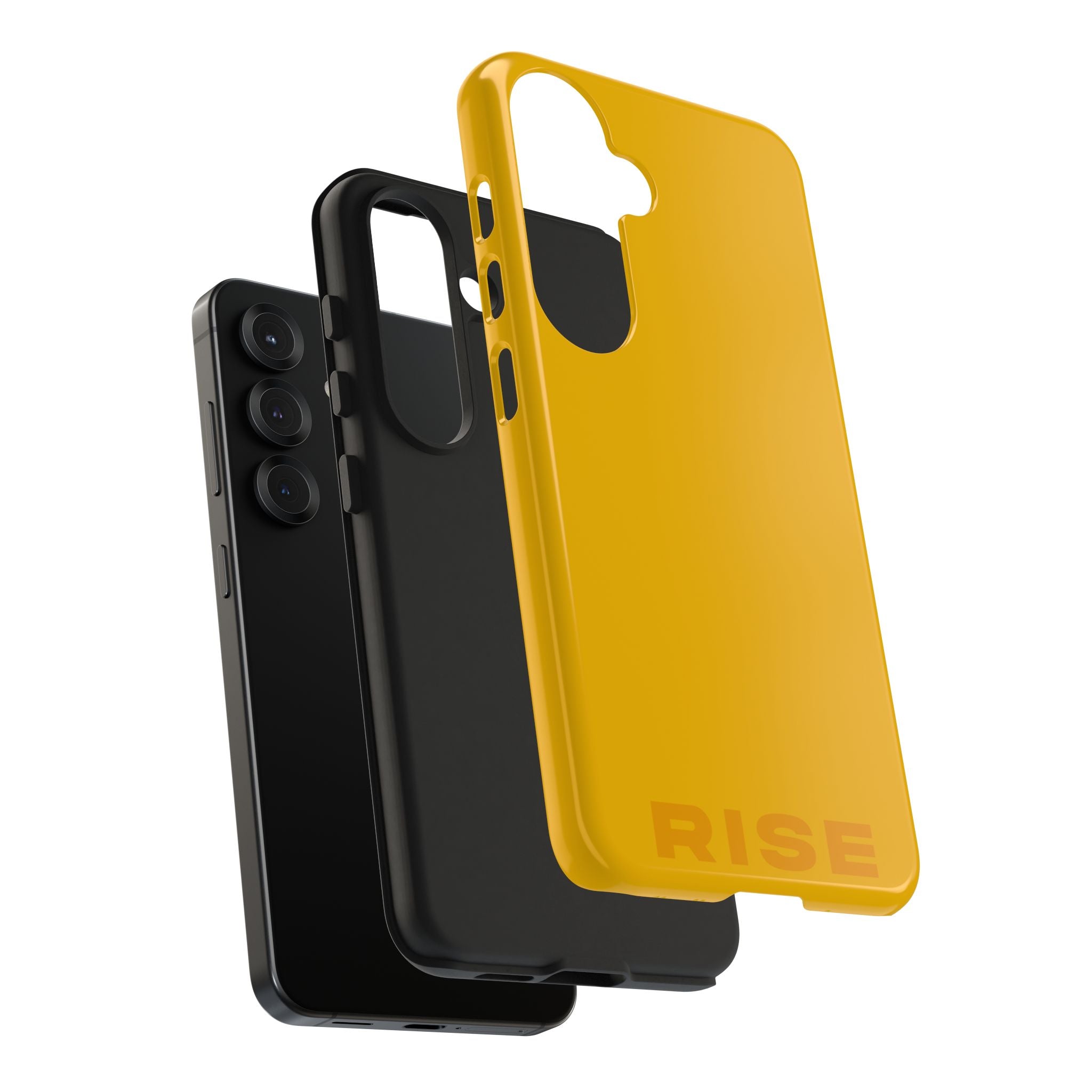 "RISE" Solar Yellow Power Hues Tough Samsung Case